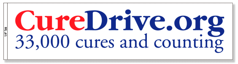 CureDrive car stickers